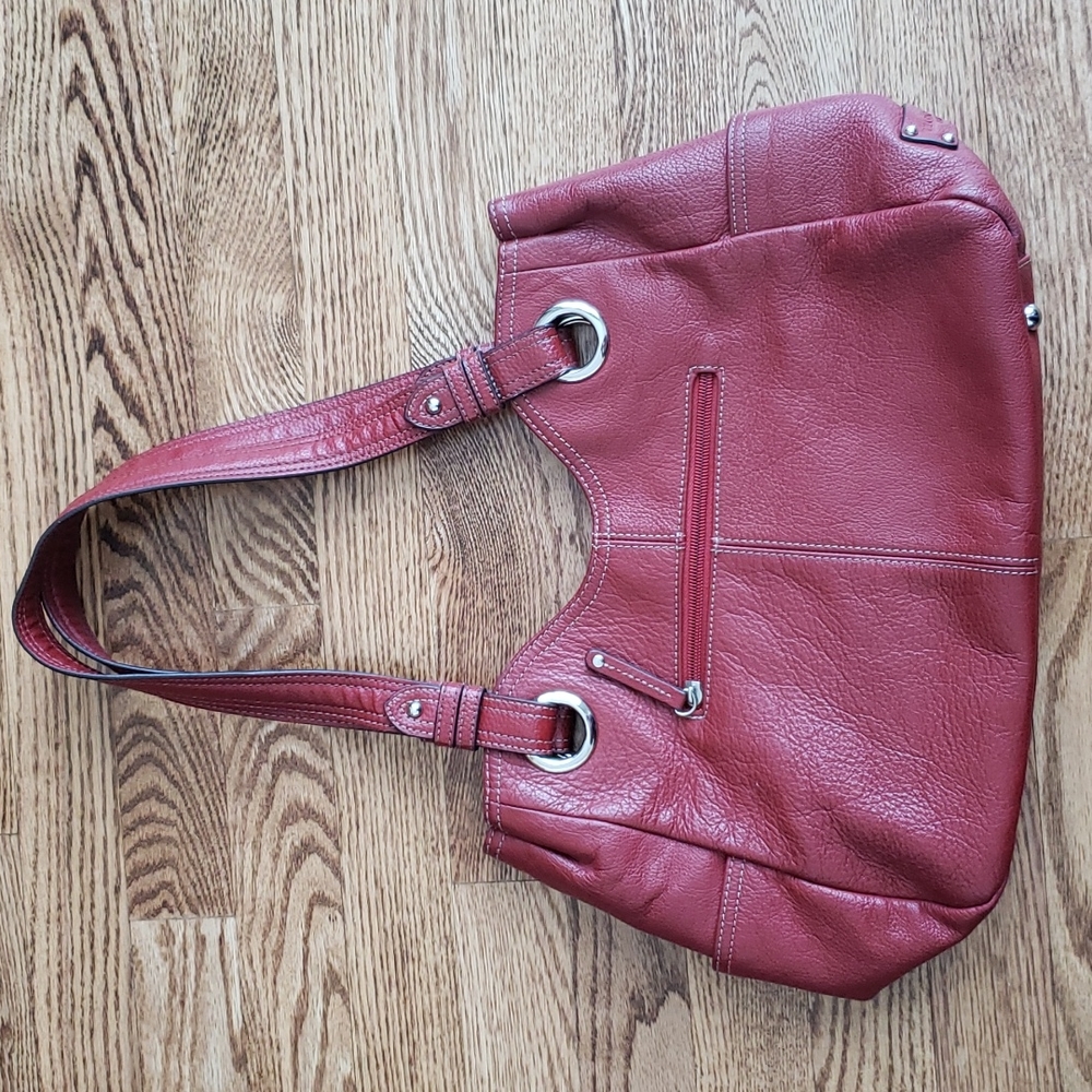 Tignanello 100% Genuine Leather Body Handbag Classy Fancy Luxury Travel Chic